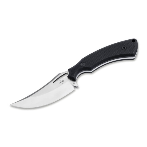 Нож с фиксированным клинком Boker Tavros, сталь D2, рукоять G10, черный