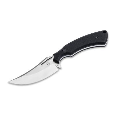 Нож с фиксированным клинком Boker Tavros, сталь D2, рукоять G10, черный