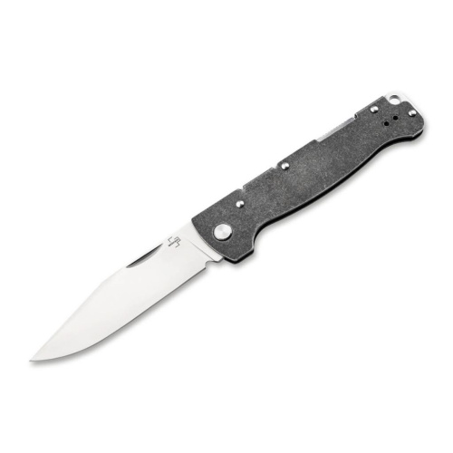 Складной нож Boker Atlas Big, сталь 12С27, рукоять нержавеющая сталь