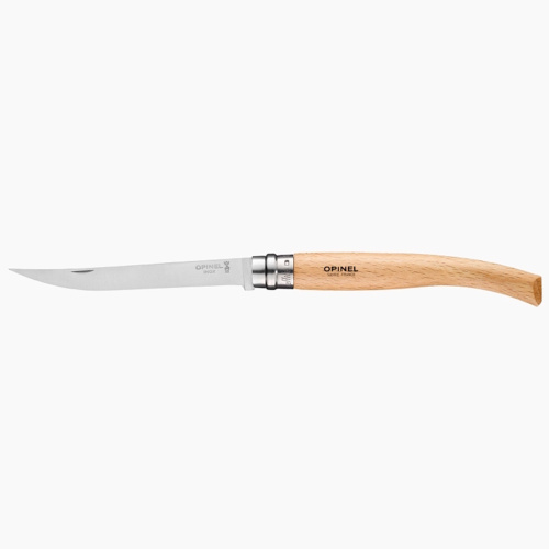 Нож складной филейный Opinel №12, сталь Sandvik 12C27, рукоять бук