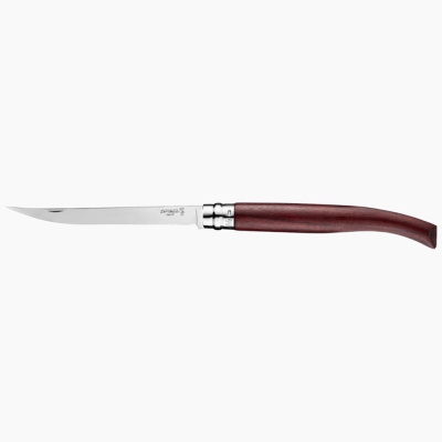 Нож складной филейный Opinel №15, сталь Sandvik 12C27, рукоять бубинга