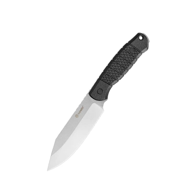 Походный нож Ganzo G808-BK, сталь 8Cr14MoV, рукоять черный пластик