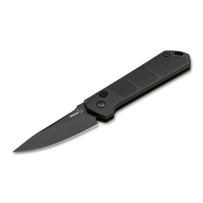 Складной автоматический нож Boker Kihon Auto Black, сталь AUS-8, рукоять алюминий