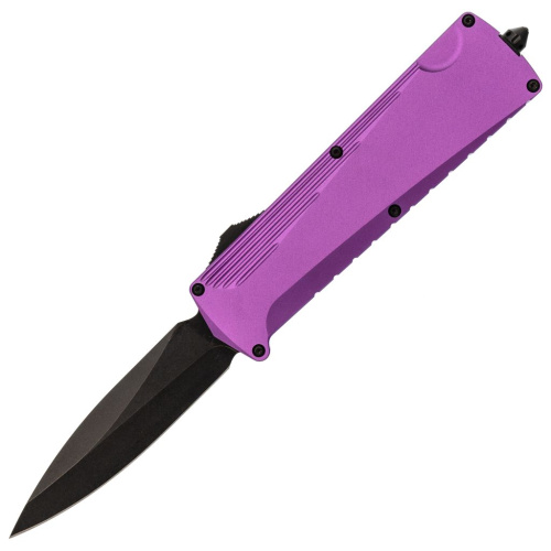 Автоматический нож Daggerr Кощей Purple, сталь D2, рукоять алюминий