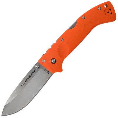Нож складной Cold Steel Ultimate Hunter Blaze Orange, сталь S35VN, рукоять G10, оранжевый