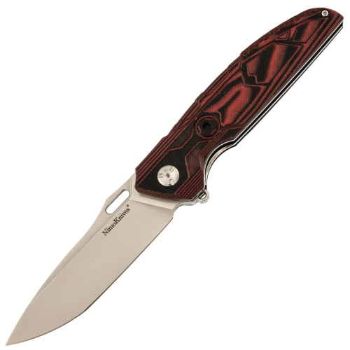Складной нож Nimo Rough Red, сталь D2, рукоять G10