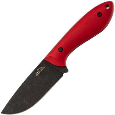 Туристический нож N.C. Custom Crony, сталь AUS-10 BSW, рукоять Red G10, kydex red