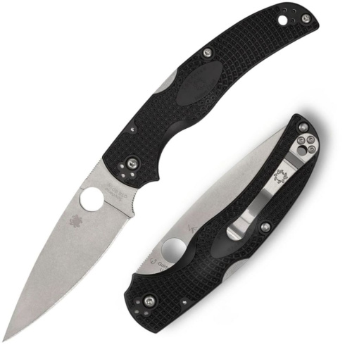 Складной нож Spyderco Native Chief, сталь CTS-BD1N, рукоять черный FRN