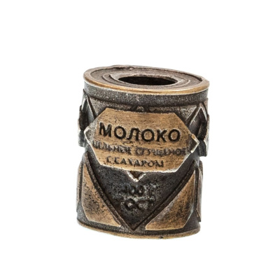 Бусина Mordor "Сгущенка", латунь