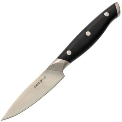 Нож кухонный для овощей Okroshka Tartar 7.2 см, сталь 5cr15mov, рукоять сталь/пластик