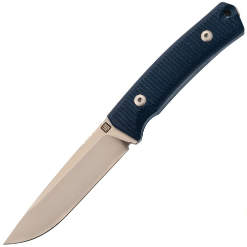 Нож Hot Knife Barn S, сталь 9Cr18MoV, рукоять микарта, синий