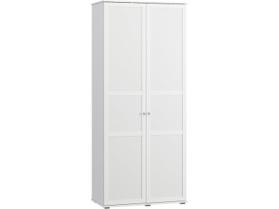 Распашной шкаф Амели 2-80x210 Белый