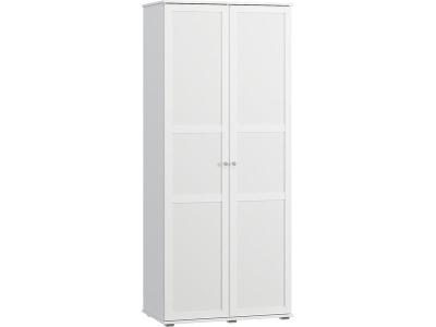 Распашной шкаф Амели 2-100x240 Белый