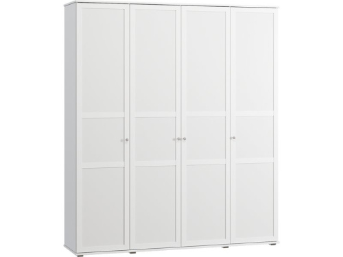 Распашной шкаф Амели 4-180x220 Белый