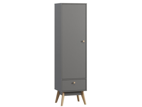Распашной шкаф Торвалль 1.2-50x185 Графитовый
