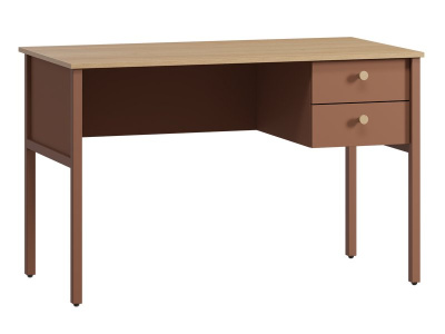 Письменный стол Джеффин 120x62 Терракотовый
