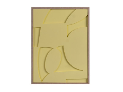 Картина Рельеф Желтый 45x60