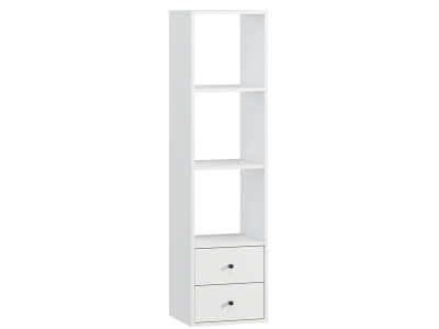 Стеллаж Кейн 2-39x149 Белый