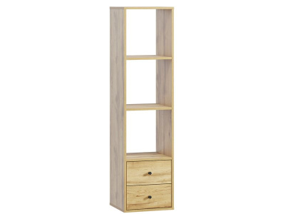 Стеллаж Кейн 2-39x149 Дуб Золотистый