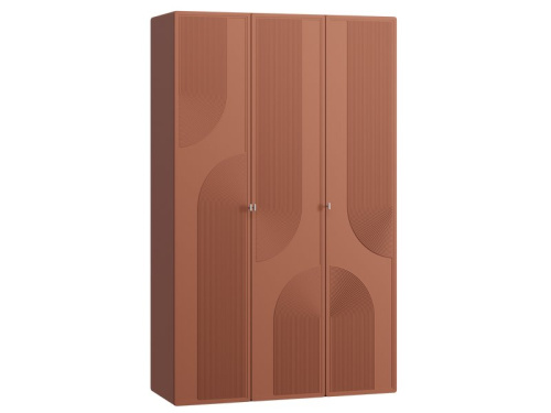 Распашной шкаф Монсон 3-135x222 Терракотовый