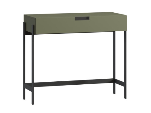Консоль Лигес 93x40 Оливковый/Черный
