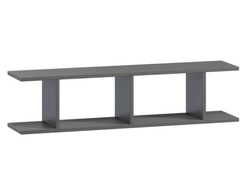 Полка Брилл 100x24 Графитовый