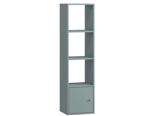 Стеллаж Кейн 1-39x149 Серо-зеленый