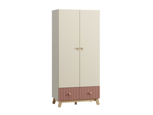 Шкаф детский Финни 2-96x210 Розовый