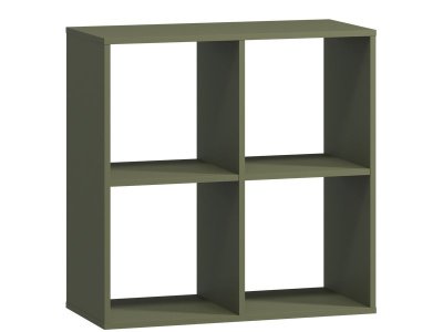 Стеллаж Кейн 4-75x75 Оливковый