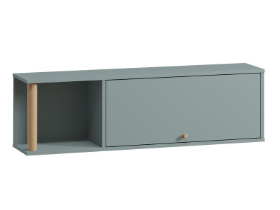Полка Дикинс 120x35 Серо-зеленый