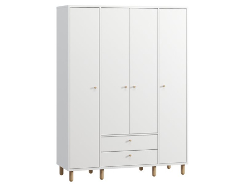 Шкаф детский Лэтти 4-140x190 Белый