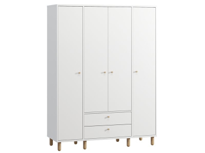 Шкаф детский Лэтти 4-140x190 Белый