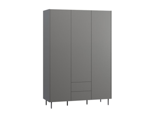 Распашной шкаф Изи 3.1-150x220 Графитовый