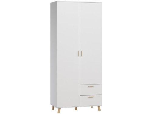 Распашной шкаф Пронто 2-90x210 Белый