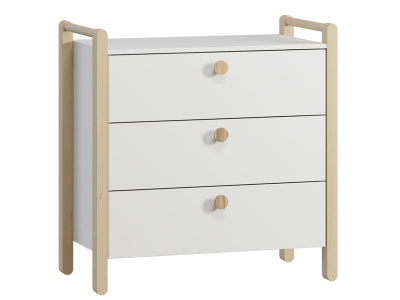 Комод Руффи 88x90 Белый