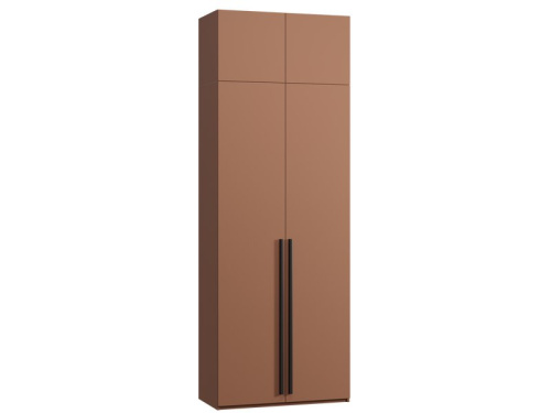 Распашной шкаф Кимбол 2.1-100x280 Терракотовый