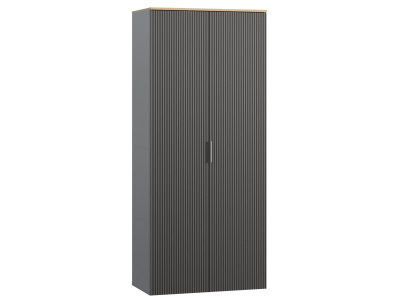 Распашной шкаф Енссон 2-90x210 Графитовый