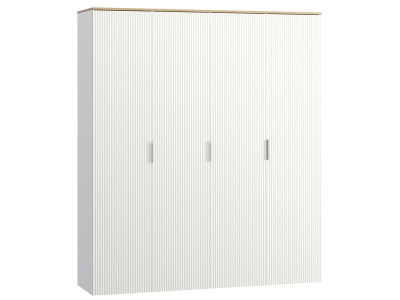 Распашной шкаф Енссон 4-180x210 Белый