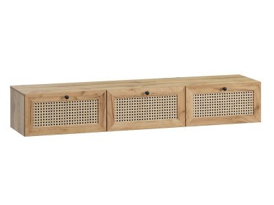 ТВ-тумба подвесная Рошаль 150x25 Ротанг