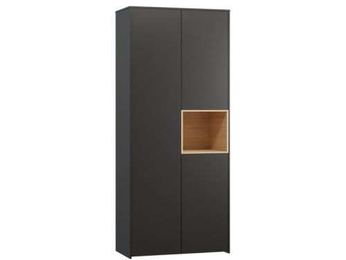 Распашной шкаф Висмар 2-103x240 Графитовый