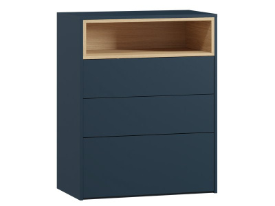 Комод Висмар 73x93 Темно-синий
