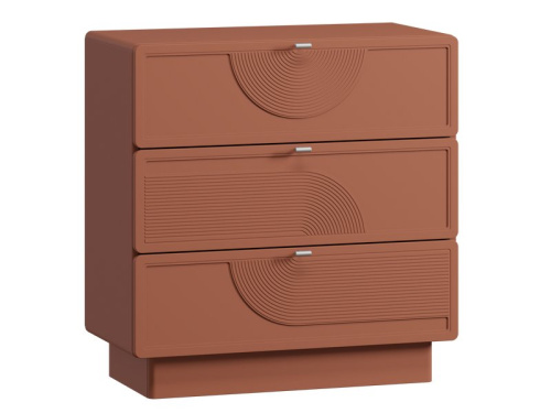 Комод Монсон 80x82 Терракотовый