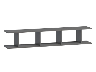 Полка Брилл 134x24 Графитовый