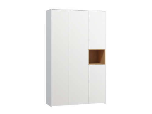 Распашной шкаф Висмар 3-153x240 Белый