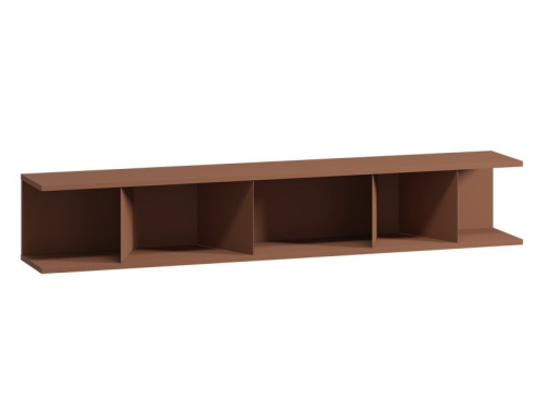 Полка Трэйс 150x25 Терракотовый