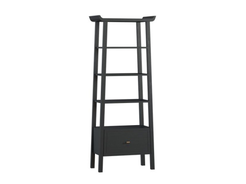 Стеллаж Икигай 69x176 Дуб Антрацитовый