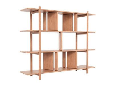 Стеллаж Я не пустой 160x130 Дуб натуральный