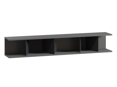Полка Трэйс 150x25 Графитовый