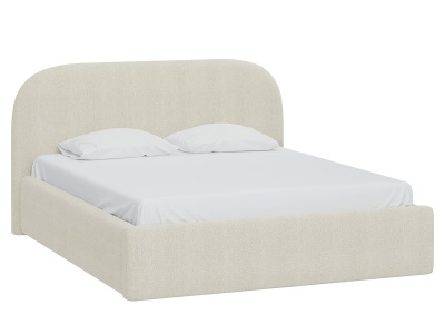 Кровать Кевия 140 Букле Молочный