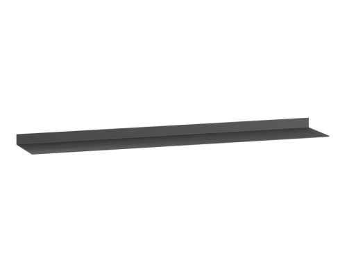 Полка Рокс 120x4 Черный